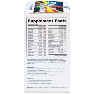 Viên nén Multi Vitas Lab Well bổ sung vitamin và khoáng chất cho cơ thể (60 viên)