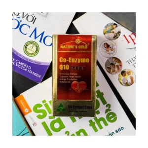 Viên uống Co-Enzyme Q10 150mg Nature's Gold tăng cường năng lượng cho tim (60 viên)