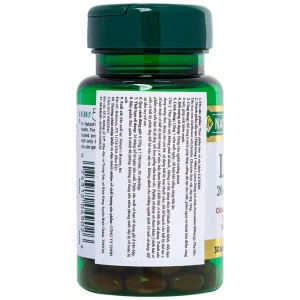 Viên uống Lutein Nature's Bounty giúp tăng cường thị lực cho mắt (30 viên)