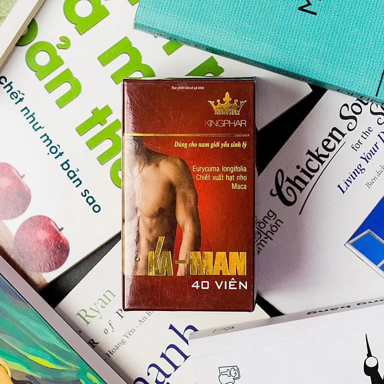 Viên uống Ka-Man Kingphar tăng cường sinh lý nam (40 viên)