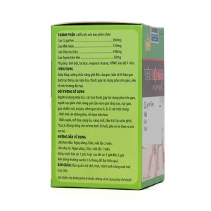 Viên hộ gan Kingphar giúp tăng cường chức năng giải độc gan (60 viên)