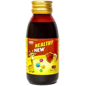 Siro Healthy New Kids bổ sung vitamin, lysine, taurin, hỗ trợ kích thích tiêu hóa (120ml)