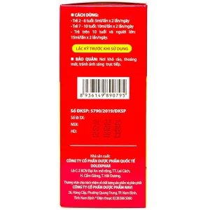 Siro Healthy New Kids bổ sung vitamin, lysine, taurin, hỗ trợ kích thích tiêu hóa (120ml)