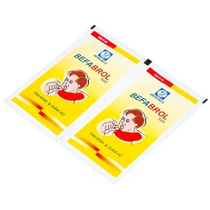Siro Befabrol 15mg Bepharco tiêu chất nhầy đường hô hấp (20 gói x 5ml)