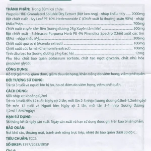 Xịt họng Xuyên Tâm Liên Hải Thượng Vương hỗ trợ giảm ho, giảm đờm, giảm đau rát họng, khàn tiếng (30ml)