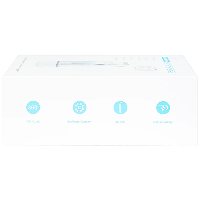 Máy tăm nước cầm tay Halio Professional Cordless Oral Irrigator loại bỏ đến 99,99% vụn thức ăn bám dính