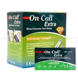 Que thử đường huyết On Call Extra (25 cái)