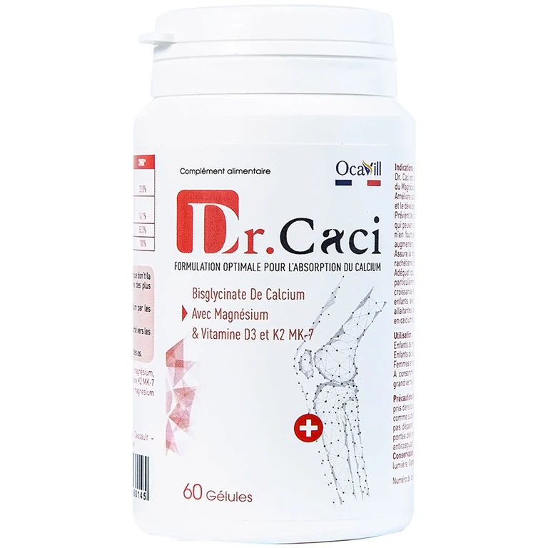 Viên uống Dr. Caci Ocavill giúp xương và răng chắc khỏe (60 viên)