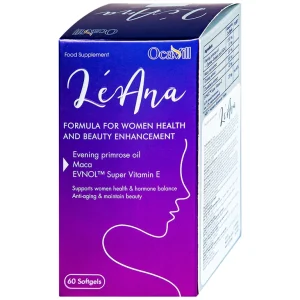 Viên uống LéAna Ocavill hỗ trợ cân bằng nội tiết tố (60 viên)