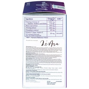 Viên uống LéAna Ocavill hỗ trợ cân bằng nội tiết tố (60 viên)