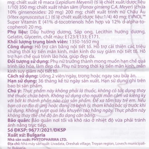 Viên uống LéAna Ocavill hỗ trợ cân bằng nội tiết tố (60 viên)