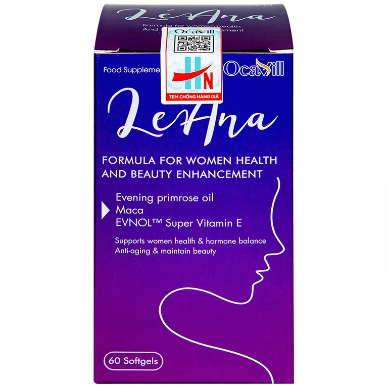 Viên uống LéAna Ocavill hỗ trợ cân bằng nội tiết tố (60 viên)