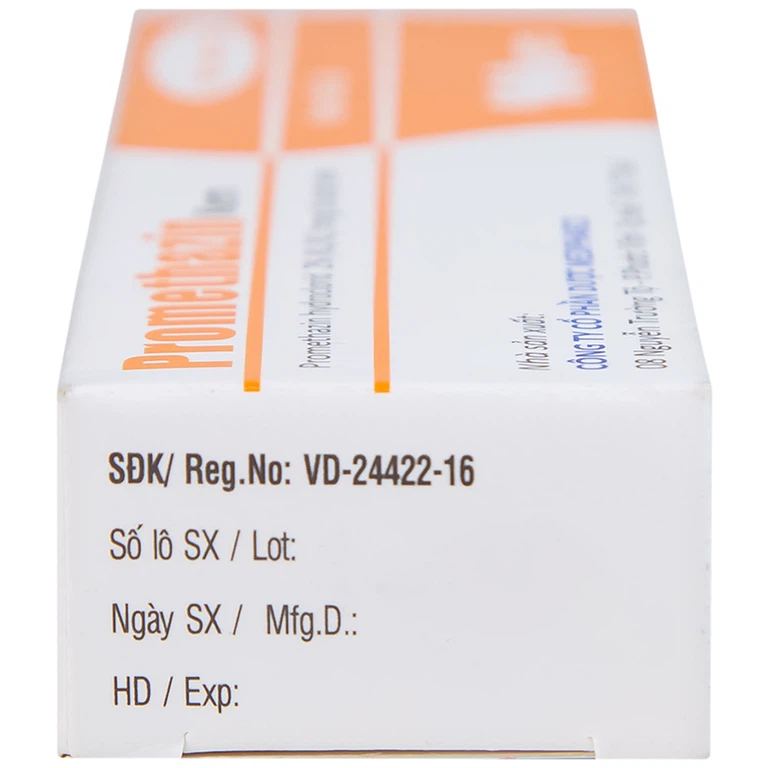 Kem bôi da Promethazin 2% Medipharco điều trị ngứa sẩn, mày đay, côn trùng đốt (1 tuýp x 10g)