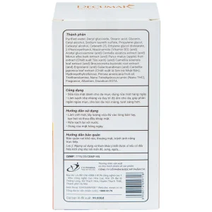 Sữa rửa mặt Anti-Acne Brightening Cleansing Milk Decumar Advanced dành cho da mụn, sạch sâu, kháng khuẩn (50g)