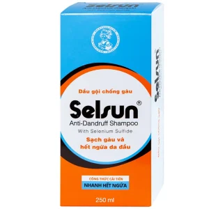Dầu gội chống gàu Selsun Anti-Dandruff Shampoo Rohto sạch gàu và hết ngứa da đầu (250ml)