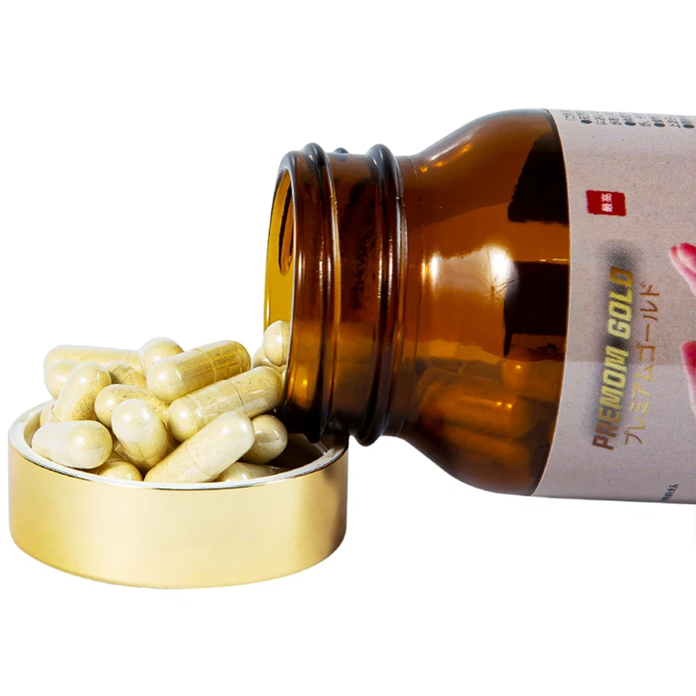 Viên uống Premom Gold Jpanwell hỗ trợ phụ nữ trước giai đoạn mang thai (60 viên)