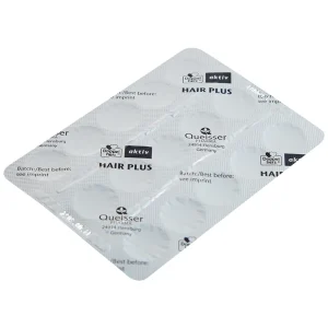 Viên uống Hair Plus Doppelherz Aktiv bổ sung vitamin và khoáng chất (2 vỉ x 15 viên)