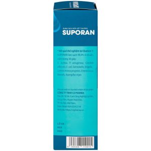 Dung dịch rửa vết thương Suporan 190ml CZ Pharma rửa sạch vết thương bên ngoài da
