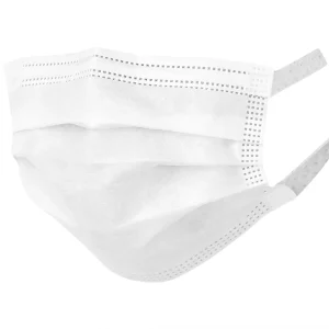 Khẩu trang y tế Naturecare màu trắng 3 lớp hỗ trợ ngăn khói, bụi, kháng khuẩn (50 cái)