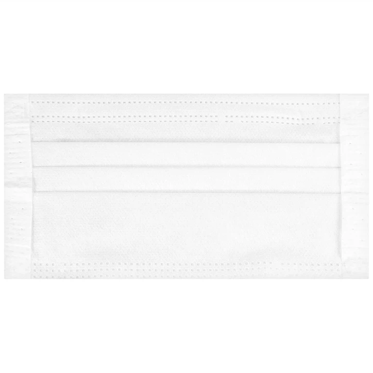 Khẩu trang y tế Naturecare màu trắng 3 lớp hỗ trợ ngăn khói, bụi, kháng khuẩn (50 cái)