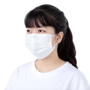 Khẩu trang y tế KJ Mask màu trắng 4 lớp hỗ trợ ngăn khói, bụi, kháng khuẩn (50 cái)