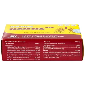 Viên ngậm Bổ Phế Nam Hà XC giảm ho, giảm đờm, đau rát họng (125ml)