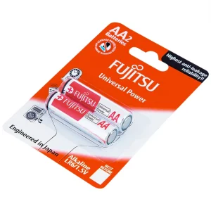 Pin Fujitsu Alkaline LR6 (2B) FU-W-FI - AA (Vỉ 2 cục)