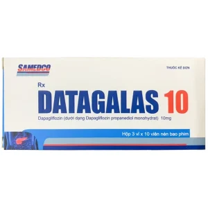Thuốc Datagalas 10mg Phapharco điều trị đái tháo đường típ 2 (3 vỉ x 10 viên)