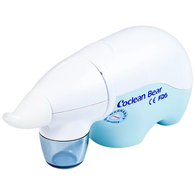 Máy hút mũi điện tử Co-Clean Bear COBR-100 giúp vệ sinh mũi một cách nhanh chóng và hiệu quả