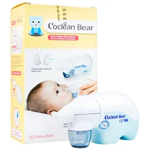 Máy hút mũi điện tử Co-Clean Bear COBR-100 giúp vệ sinh mũi một cách nhanh chóng và hiệu quả