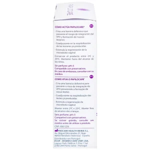 Gel đặt âm đạo Papilocare Gel Vaginal 5ml hỗ trợ đào thải HPV (7 tuýp)
