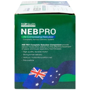 Máy xông khí dung BioHealth Neb Pro hỗ trợ điều trị các bệnh về đường hô hấp