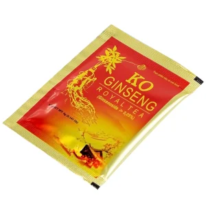 Trà nhân sâm KO Ginseng Royal Tea tăng cường sức khỏe, nâng cao sức đề kháng (10 hộp lẻ x 10 gói x 400g)