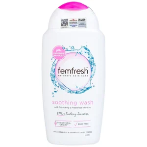 Dung dịch vệ sinh phụ nữ Femfresh Soothing Wash làm sạch, khử mùi hôi, làm thơm vùng kín (250ml)