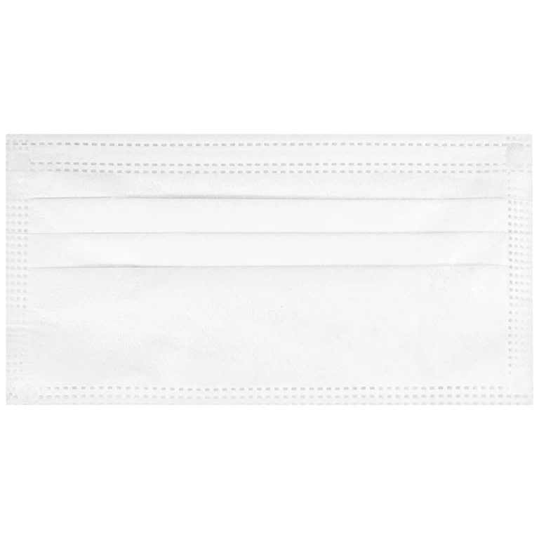 Khẩu trang y tế TLR màu trắng 3 lớp hỗ trợ ngăn khói, bụi, kháng khuẩn (50 cái)