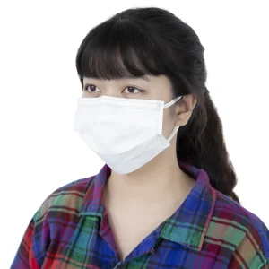 Khẩu trang y tế TLR màu trắng 3 lớp hỗ trợ ngăn khói, bụi, kháng khuẩn (50 cái)