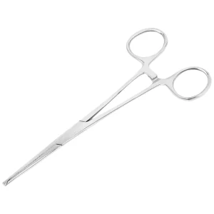 Pen gắp thẳng có mấu Electro Bismed dùng kẹp bông băng, băng gạc rửa vết thương (1 cái x 16cm)