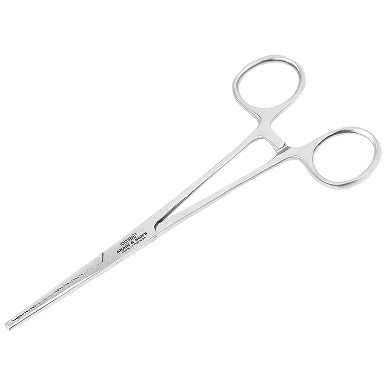 Pen gắp thẳng có mấu Electro Bismed dùng kẹp bông băng, băng gạc rửa vết thương (1 cái x 16cm)