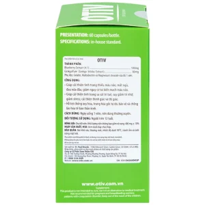 Viên uống OTiV Ecogreen giúp tăng cường dưỡng chất cho não (60 viên)