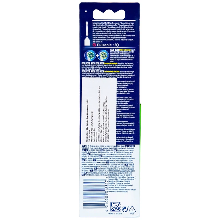 Đầu chải răng Oral-B CrossAction EB 50-2