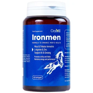 Viên uống Ironmen Ocavill hỗ trợ tăng cường sinh lý nam giới (60 viên)
