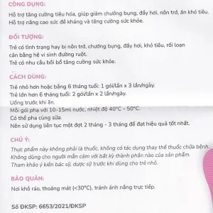 Bột hòa tan Soki Novo hỗ trợ tăng cường tiêu hóa, giúp giảm chướng bụng (18 gói x 3g)