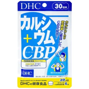 Viên uống DHC Calcium + CBP bổ sung canxi giúp hệ xương răng chắc khỏe (120 viên)