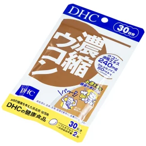 Viên uống DHC Concentrated Turmeric hỗ trợ chống oxy hóa, giải độc gan (60 viên)