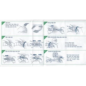 Máy đo 5 in 1 FaCare+ FC-M168 (TD-4216) Bluetooth hỗ trợ đo Cholesterol, Acid Uric, Glucose