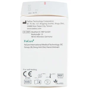 Que thử Cholesterol FaCare FC-M168 kiểm tra nồng độ cholesterol (10 cái)