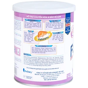 Sữa bột Fohepta Vitadairy dinh dưỡng dành cho bệnh nhân gan (400g)