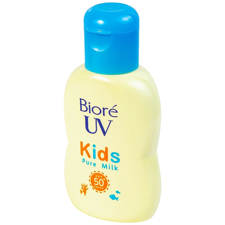 Sữa chống nắng Bioré UV Kids Pure Milk SPF50+ PA+++ dịu nhẹ cho trẻ em (70ml)