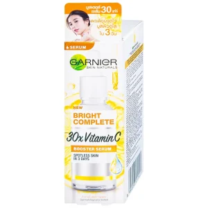 Tinh chất dưỡng sáng da Garnier Skin Naturals Bright Complete 30x Vitamin C Booster Serum (30ml)
