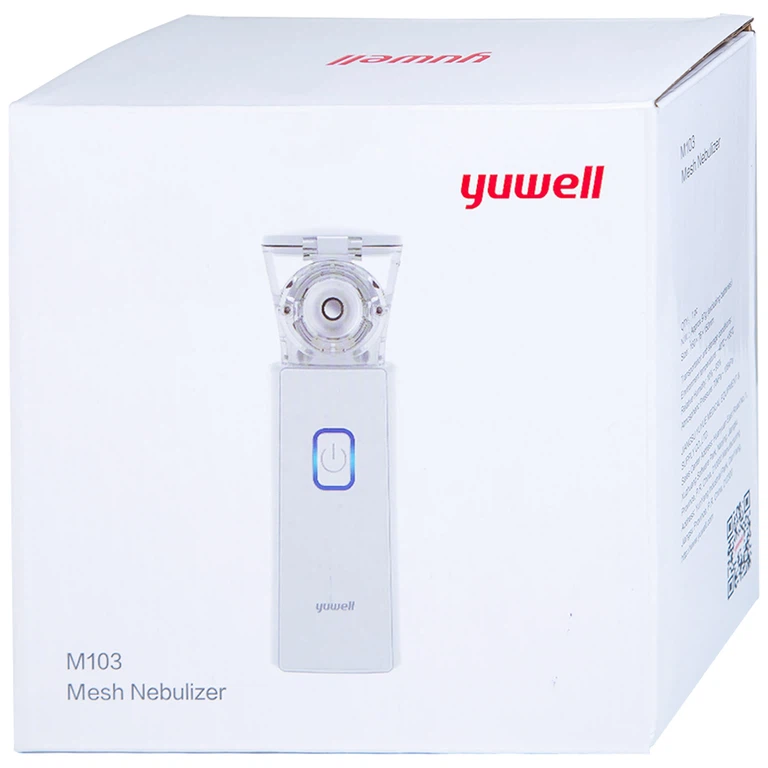 Máy xông khí dung Yuwell M103 cầm tay hỗ trợ điều trị các bệnh về đường hô hấp